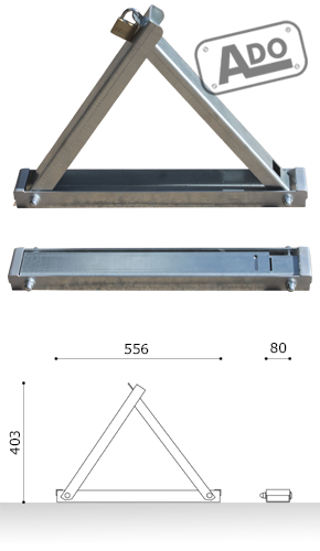 volos manual folding barrier