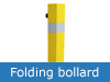 folding bollards