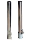 Inox removable bollard