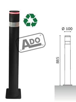 semiflexible bollards a-eco leds