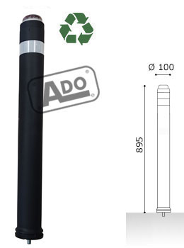 A-Blen LED Solar bollard