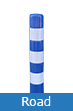flexible bollard bollards road traffic