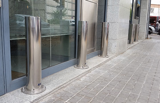 security bollards fixed