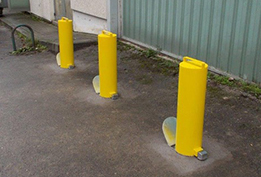 removable security bollard mk installeds