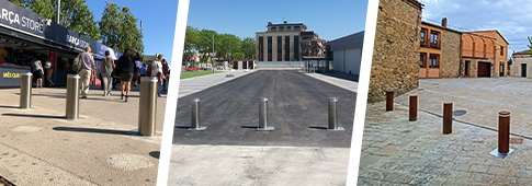 telescopic security bollards