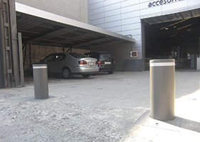 Melbourne safety bollards installed