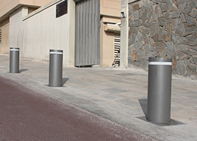 Melbourne safety bollards installed