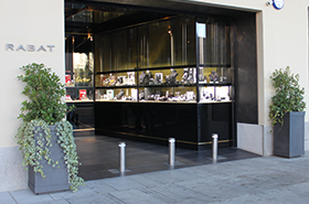 Segurity Bollards Oslo installed