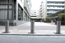 sydney telescopic bollards installed