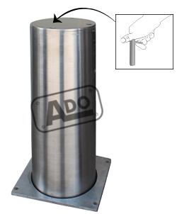 chelsea semiautomatic telescopic bollard