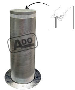 rosario semiautomatic telescopic bollard