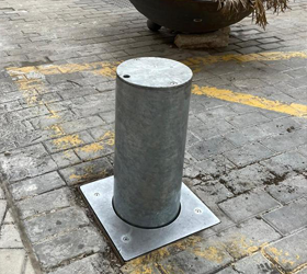 installed london bollards