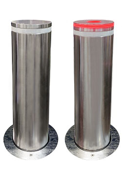 retractable bollard without lost drawer