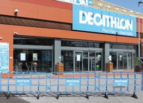 2 meter custom decathlon barriers