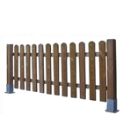 Wooden fences