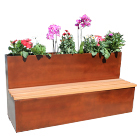 Grea bench-planter