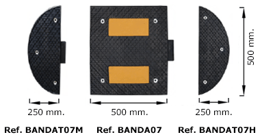 reducing band and terminals 50 mm band07