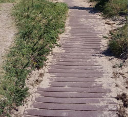 wooden walkways for beaches