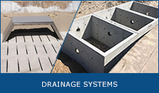 shower and footbath drainage systems