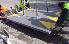 speed reducer concrete installation