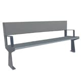 iron bench ente