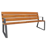 bench wood dama