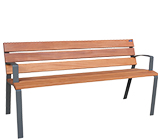 wooden bench estrofa