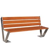 bench wood novela