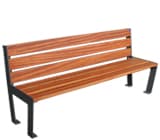 bench wood poesia