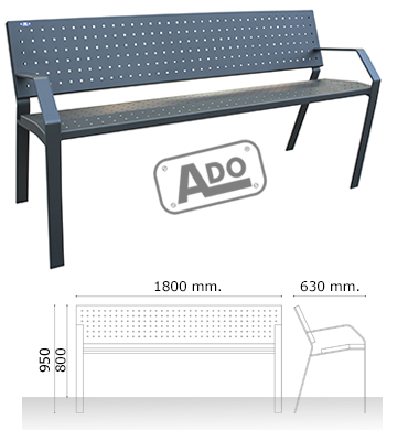 iron bench alo