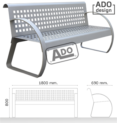 urban bench flex iron