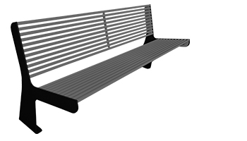 wood bench gala