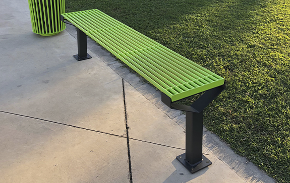 urban benches iron