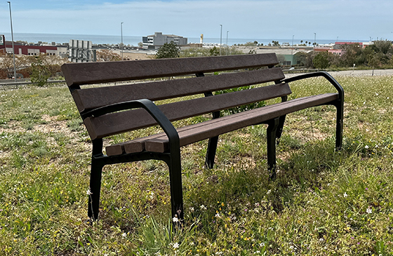 plastic bench eco alba