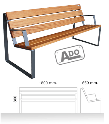 banco wooden bench