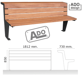 wood bench leyend