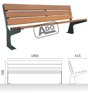 urban bench sade