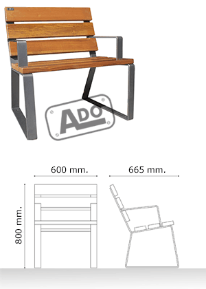 wood chair dama