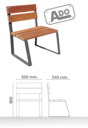 wood chair note