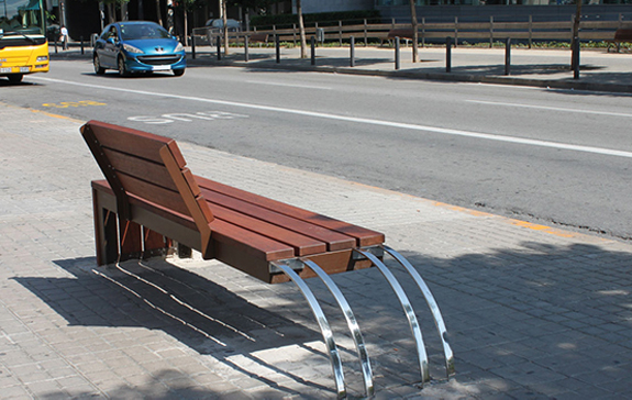 bench verso installed