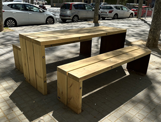 set rustic installed