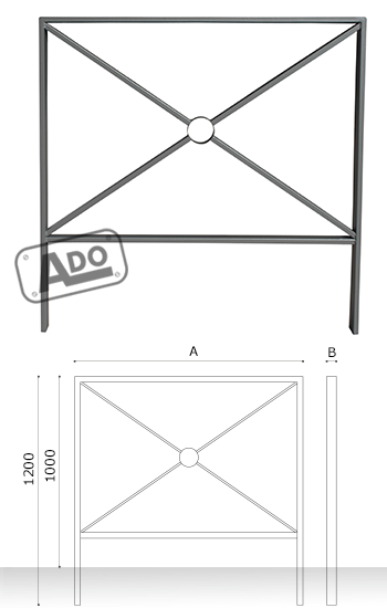 modular railing aspa