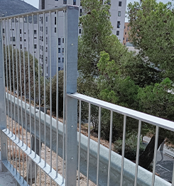 urban modular railing barcino plus