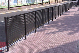 urban railing eros installed