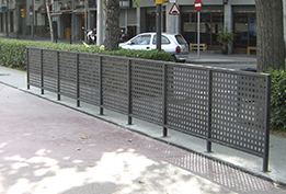 urban railing eros installed