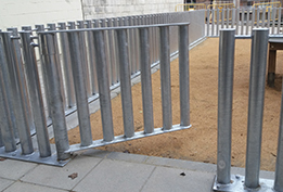 Metal fence Parc BCN