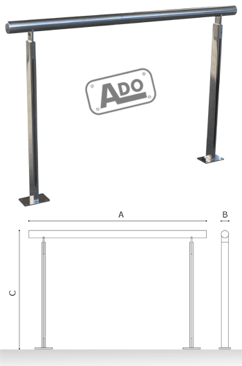 urban modular railing tsc