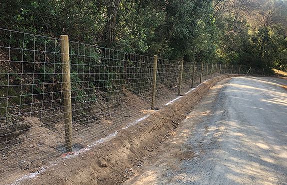 rural metal fencing