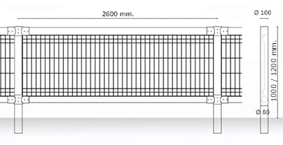 yellowstone fences measures